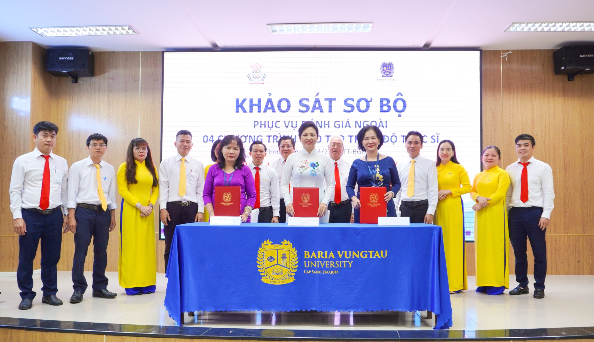 Khảo sát sơ bộ phục vụ đánh giá ngoài 04 chương trình đào tạo trình độ thạc sĩ tại Trường Đại học Bà Rịa – Vũng Tàu